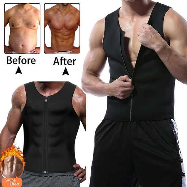 Mens Neoprene Sauna Thermo Sweat Body Shaper Waist Trainer Gym Slim Corset Vest Mens Neoprene Sauna Thermo Sweat Body Shaper Waist Trainer Gym Slim Corset Vest